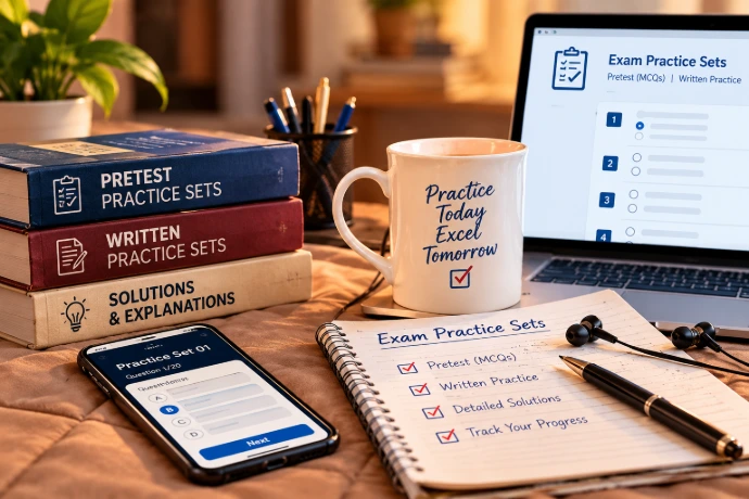 Exam Practice Sets (Pretest and Written)